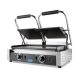 Gastro Kontaktgrill 2x1.8 kW - Glatte - Doppelgrillplatte - 2 x 22 cm - Maxima 09300437