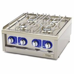 Gastro Kochfeld - 2 Brenner - Doppeleinheit - 60 cm Tief - Gas - Maxima 09391520