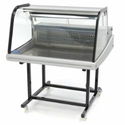 Gastro Kühlvitrine - 175 liter - 92 cm - mit Ständer - Maxima 09400820 Gastro Kühlvitrine - 175 liter - 92 cm - mit Ständer - Maxima 09400820