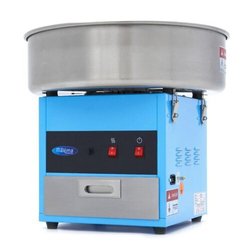 Sukkerspinn med vogn | Candy Floss-maskin - Ø 52cm - Blå | MAXIMA | MAX0DA | 09506001 | 280587 Sukkerspinn med vogn | Candy Floss-maskin - Ø 52cm - Blå | MAXIMA | MAX0DA | 09506001 | 280587