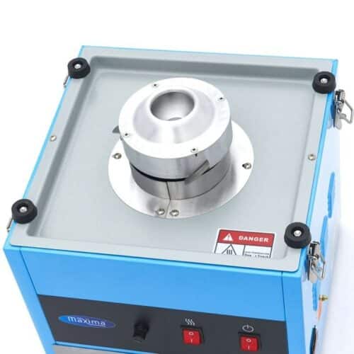 Sukkerspinn med vogn | Candy Floss-maskin - Ø 52cm - Blå | MAXIMA | MAX0DA | 09506001 | 280587