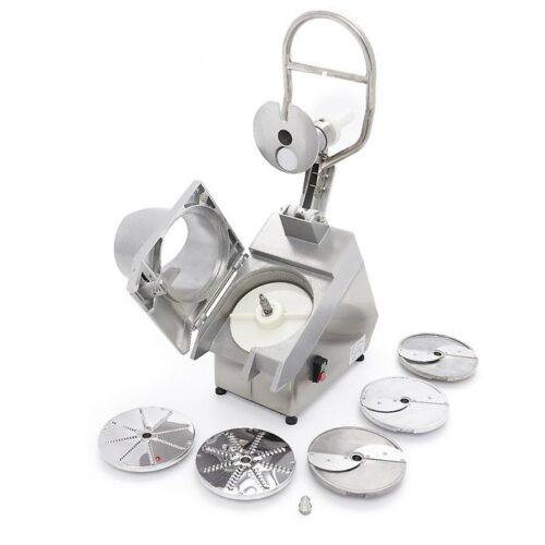 Gastro Gemüseschneidemaschine - Bis zu 450 kg/h - inkl. 5 Schnittscheiben | Maxima 09307000 – Bild 5