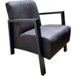 Lounge Sessel Pera-Vintage Metall Armlehne | A&S Germany G.1012.1087