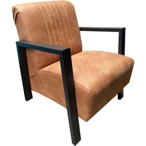 Lounge Sessel Pera-Vintage Metall Armlehne | A&S Germany G.1012.1087