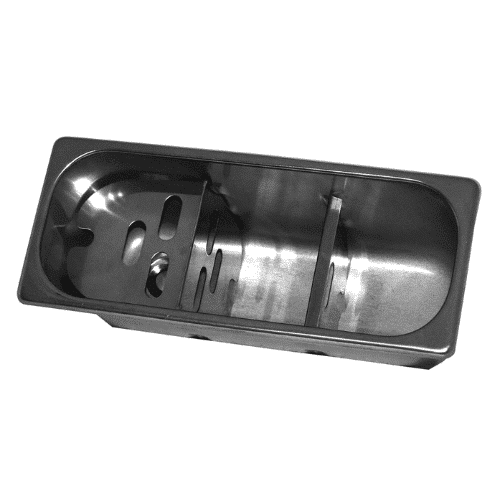 SINK FOR ICE CREAM SCOOP 270X110X120 WITH WATER DRAIN HOLE AND OVERFLOW PIPE 7108.0005 SINK FOR ICE CREAM SCOOP 270X110X120 WITH WATER DRAIN HOLE AND OVERFLOW PIPE 7108.0005
