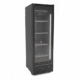 FREEZER 1 GLASS DOOR BLACK 500L 7072.1135