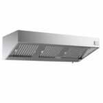 Wandmontierte Lüftungshaube | SCHRÄGMODELL | B1000xT950xH400mm | Combisteel 7333.0600