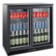 Bar Kühlschrank mit 2 Schiebetüren - B900xT520xH850mm - Combisteel 7527.0045