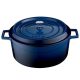 Lava gusseisen casserole Ø32 BLAU - Combisteel 7013.2910