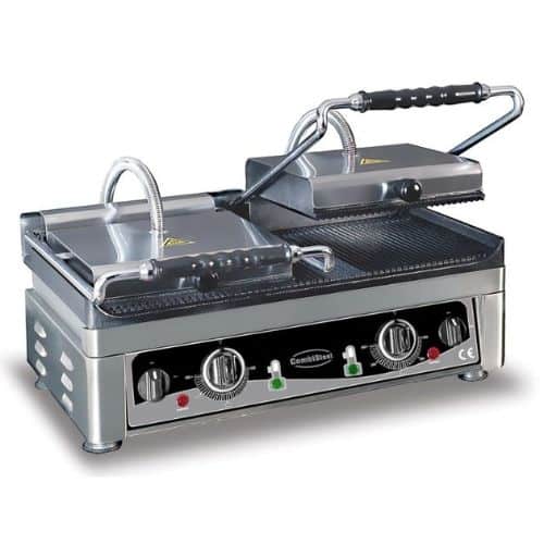 Kontaktgrill doppelt gerillt | Combisteel 7491.0025