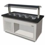 Salatbar für 4x 1/1 GN, PREMIUM LINE SB-K170 weiß