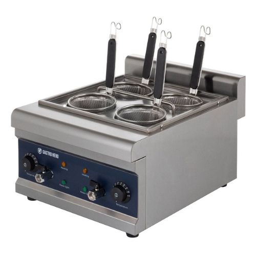 Elektrischer Nudelkocher - 4 Siebe - 16.5 liter | GastroHero GH-ENK4