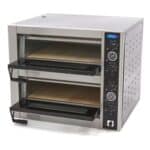 Gastro Pizzaofen - Passt 4 x Ø 30 cm Pizzas - Doppeldeck | Maxima 09370030