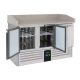 Pizzatisch 3 türen energy line ausgestattet mit verdampfer - CombiSteel 7450.5220